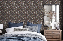 Обои 1452 фото в интерьере спальни превью