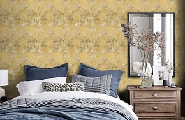 Обои 17146 фото в интерьере спальни превью