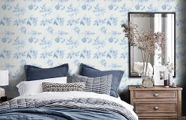 Обои 17887 фото в интерьере спальни превью