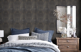 Обои 17956 фото в интерьере спальни превью