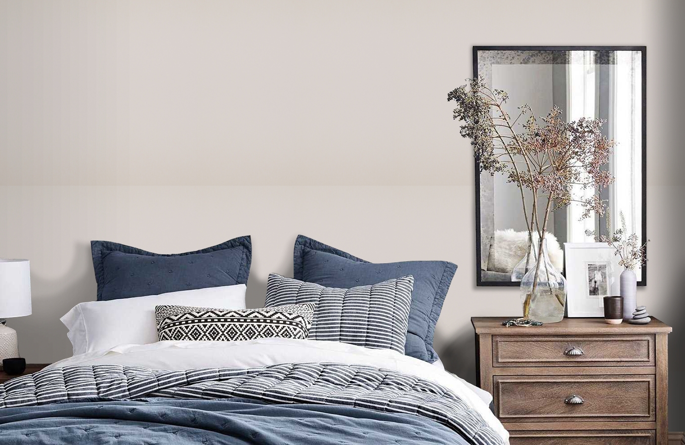 Обои 18242 фото в интерьере спальни