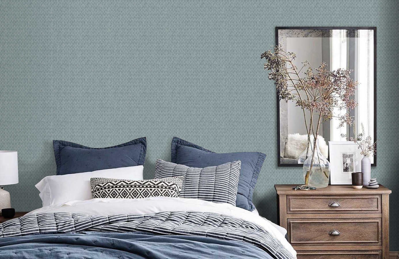 Обои 1932 фото в интерьере спальни