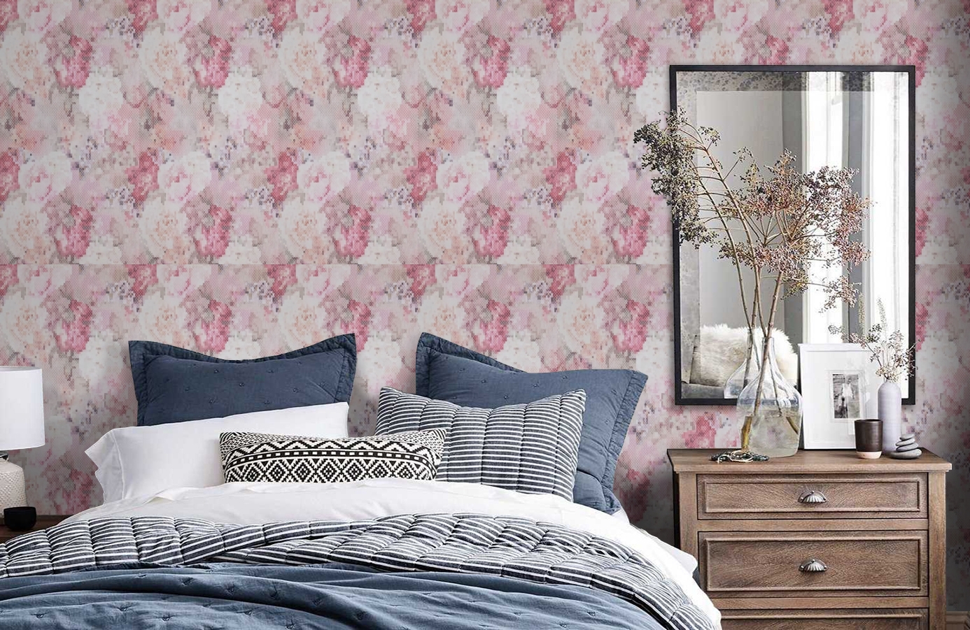 Обои 218220 фото в интерьере спальни