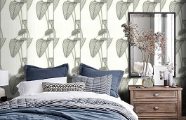 Обои 219051 фото в интерьере спальни превью