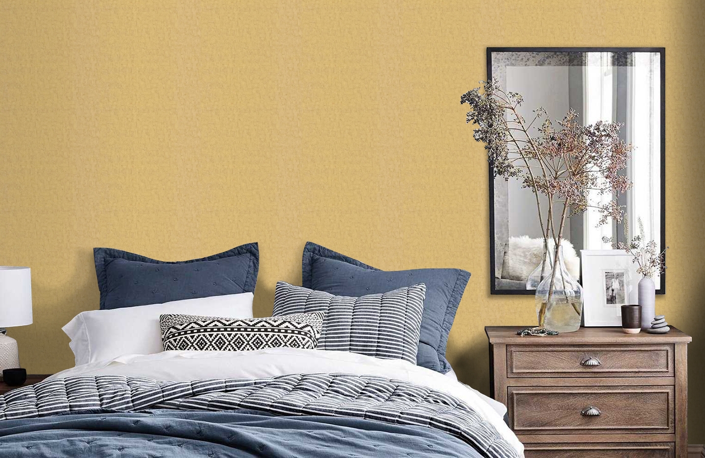 Обои 220080 фото в интерьере спальни Обои 220080 фото в интерьере спальни