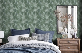 Обои 220103 фото в интерьере спальни превью