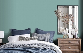 Обои 220803 фото в интерьере спальни превью