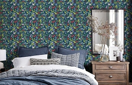 Обои 2744 фото в интерьере спальни превью