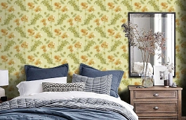 Обои 2937 фото в интерьере спальни превью