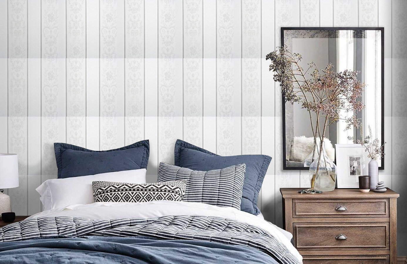 Обои 48764 фото в интерьере спальни