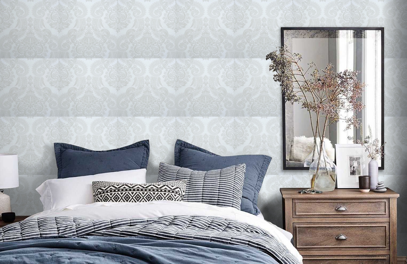 Обои 48824 фото в интерьере спальни