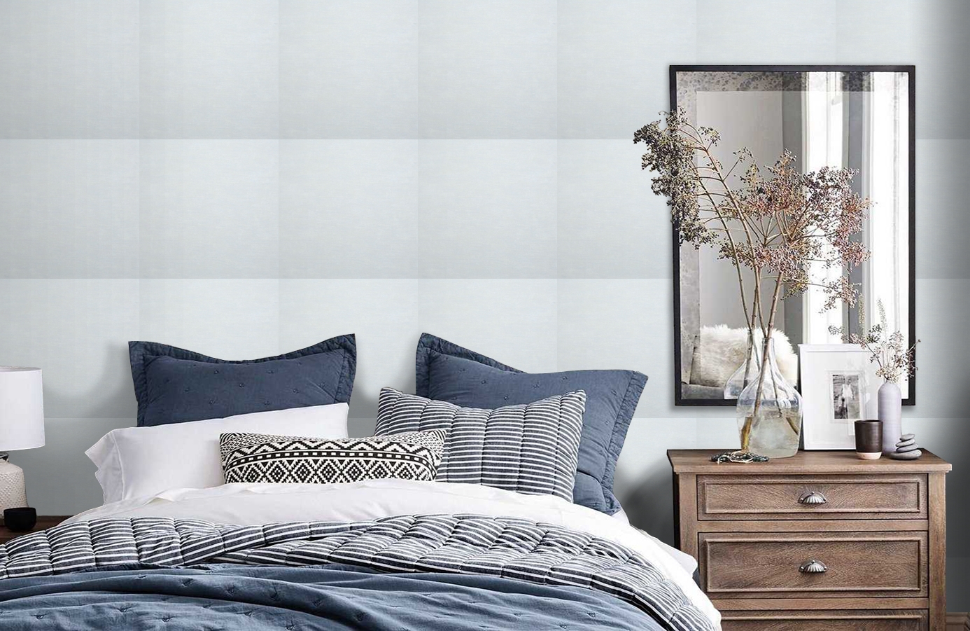 Обои 48841 фото в интерьере спальни