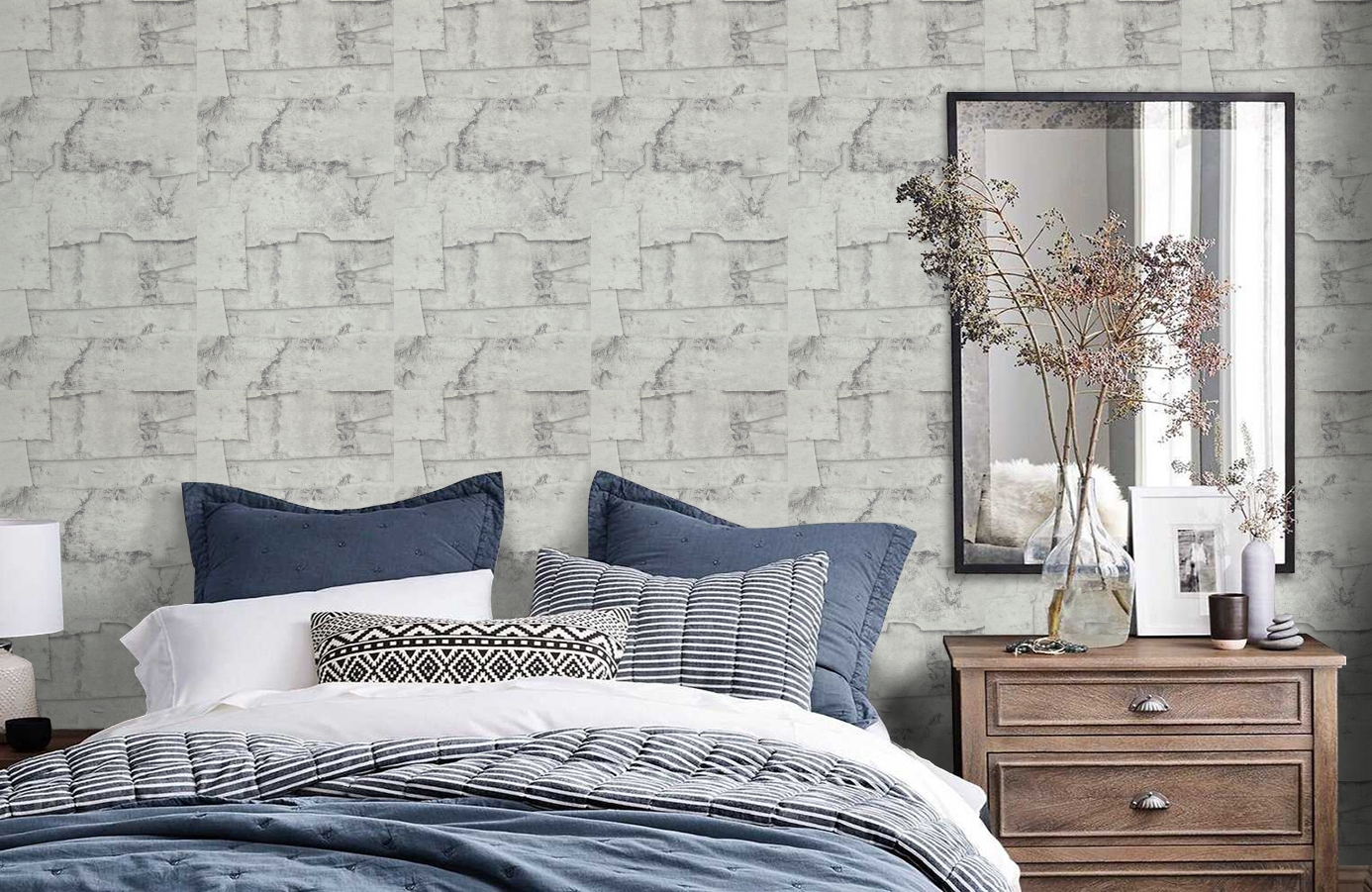 Обои 49763 фото в интерьере спальни