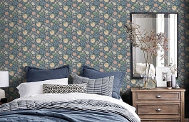 Обои 6701 фото в интерьере спальни превью