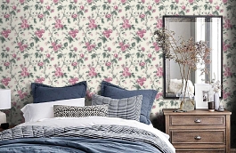 Обои 7210 фото в интерьере спальни превью