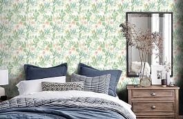 Обои 7218 фото в интерьере спальни превью