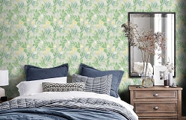 Обои 7220 фото в интерьере спальни превью