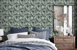 Обои 7401 фото в интерьере спальни превью