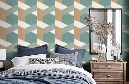 Обои 101357637 фото в интерьере спальни превью