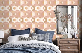 Обои 101374109 фото в интерьере спальни превью