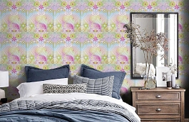 Обои 1280010 фото в интерьере спальни превью