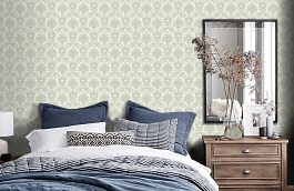 Обои 23615 фото в интерьере спальни превью