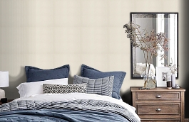 Обои 24-Pearl фото в интерьере спальни превью