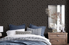 Обои 89/1004 фото в интерьере спальни превью