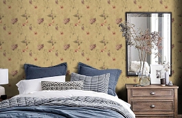 Обои 97016 фото в интерьере спальни превью