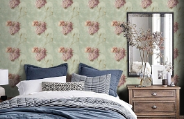 Обои 97017 фото в интерьере спальни превью