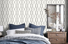 Обои 99/2008 фото в интерьере спальни превью