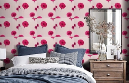 Обои DVN21764201 фото в интерьере спальни превью