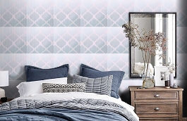 Обои MEA79013 фото в интерьере спальни превью