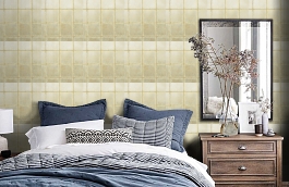 Обои MEA79033 фото в интерьере спальни превью