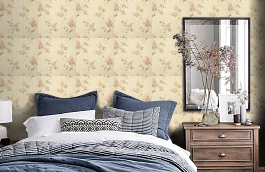 Обои MEA79043 фото в интерьере спальни превью