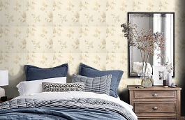 Обои MEA79045 фото в интерьере спальни превью