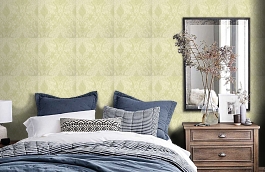 Обои MEA79073 фото в интерьере спальни превью