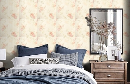 Обои MEA79104 фото в интерьере спальни превью