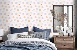 Обои PRLI69243030 фото в интерьере спальни превью