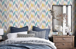 Обои SNG68886541 фото в интерьере спальни превью