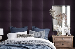 Обои W0013-02 фото в интерьере спальни превью