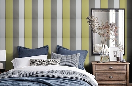 Обои W0014-01 фото в интерьере спальни превью