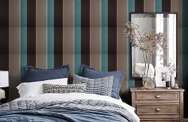 Обои W0014-06 фото в интерьере спальни превью