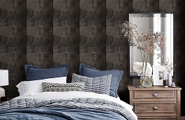 Обои W0015-01 фото в интерьере спальни превью