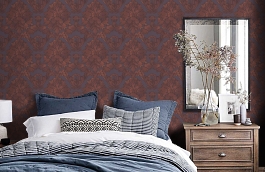 Обои SH-20016 фото в интерьере спальни превью