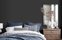 Обои WU20626 фото в интерьере спальни превью