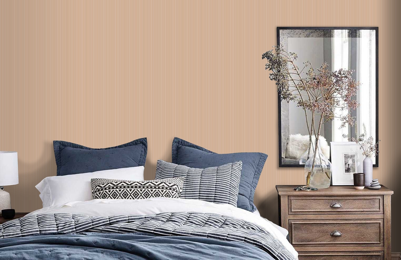 Обои 114912 фото в интерьере спальни