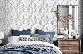 Обои 127624 фото в интерьере спальни превью