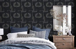 Обои 127633 фото в интерьере спальни превью