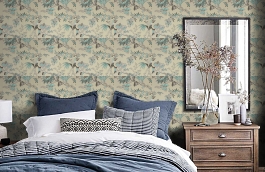 Обои 326122 фото в интерьере спальни превью